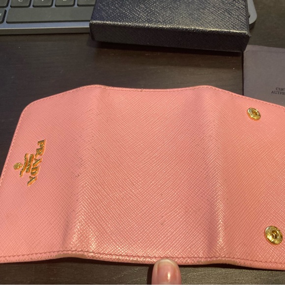 Prada Saffiano leather key wallet - Picture 10 of 12